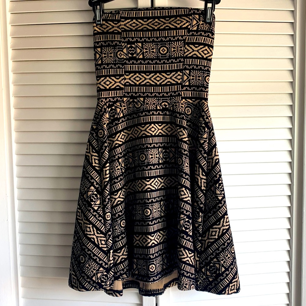 Forever 21 strapless mini dress